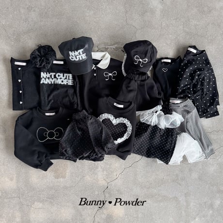 bunnypowder/53. heart man-to-man S-XL
