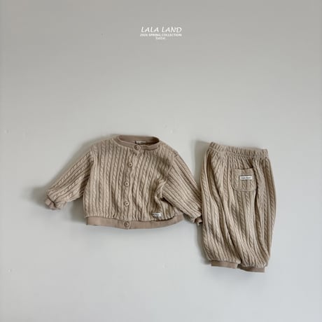 lalaland/72. bebe twist knit cardigan 12M-18M