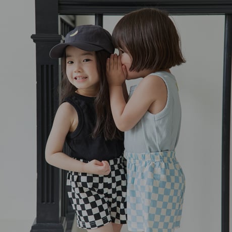 lalaland/4. checker board half pants XS-XL