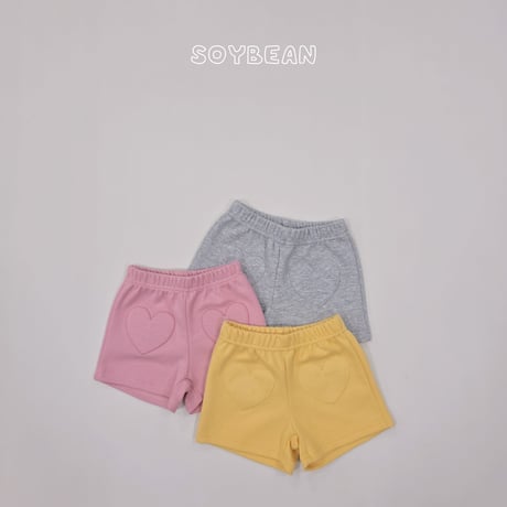 soybean/16. plan ) heart 3bu pants XS-XL