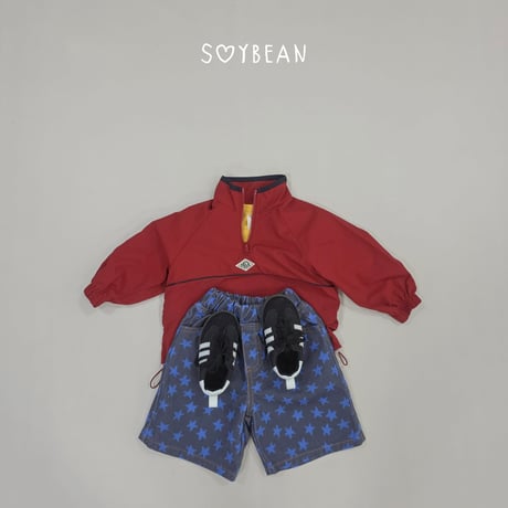 soybean/73. plan ) star bermuda pants XS-XL
