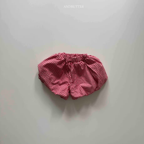 andbutter/37. Check Balloon pants S-XL