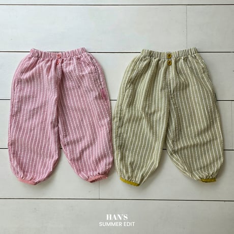 hans/33. cherry stripe pants XS-XL