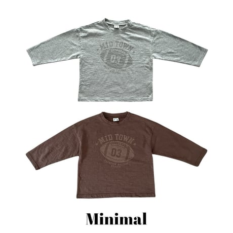 minimal/29. rugby slup T-shirt S-XL
