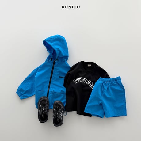 bonito/36. Sentence Short Sleeve T-shirt? 12M-XL