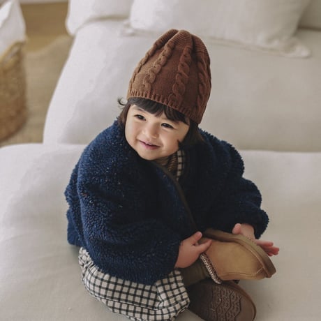 onu/29. check shirring overalls  BABY(12M)-M(4-5Y)