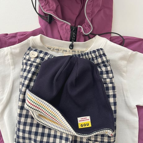 gou/7. both sides ) beanie 1(KIDS)-2(JUNIOR)