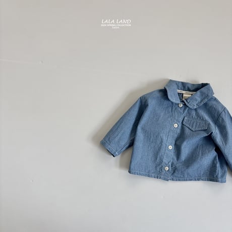 lalaland/78. bebe denim hazzi shirt 12M-18M