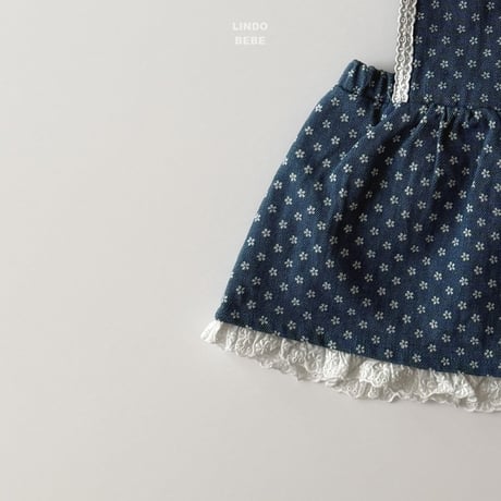 lindo/7. spring spring denim one-piece 1(3M-6M)-3(12M-18M)