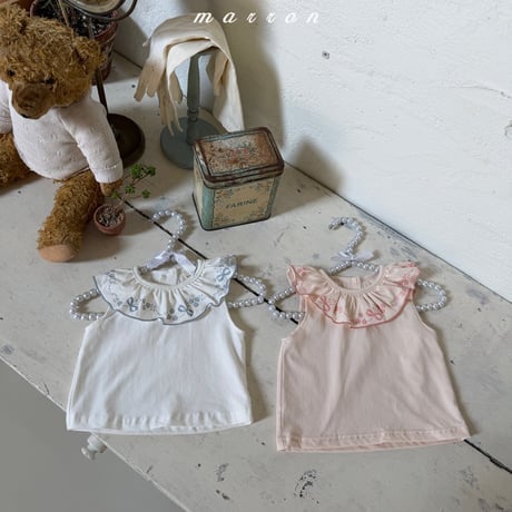 marron/38. ribbon updown set XS-L