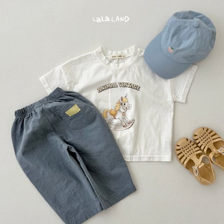 lalaland/19. uni corn half t T-shirt XS-XL