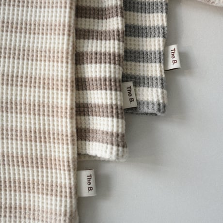 thebeige/12. Waffle long sleeve T XXS-L