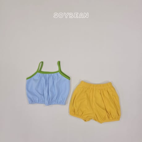 soybean/6. plan ) summer pumpkin updown set XS-XL