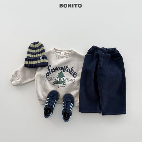 bonito/12. snow man-to-man JS-JM