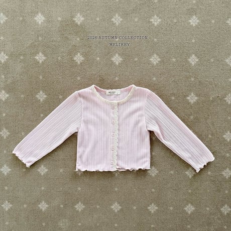melikey/33. natural less cardigan XS-XL