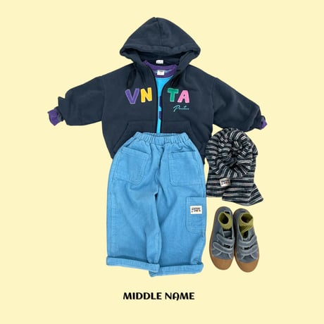 middlename/45. plli hood zipup S-XL