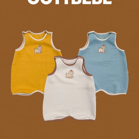 oottbebe/12. monsil sleeping vest S(1-2Y)-L(5-7Y)