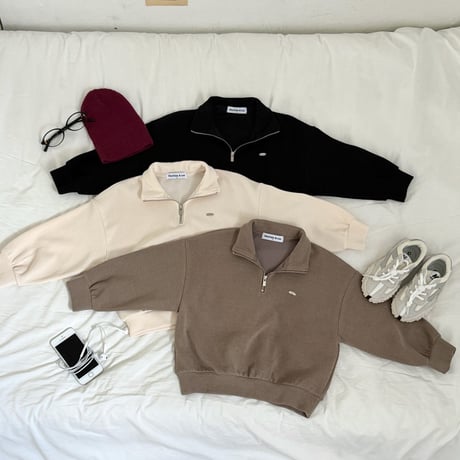 matilda/79. half knit zipup 15-19