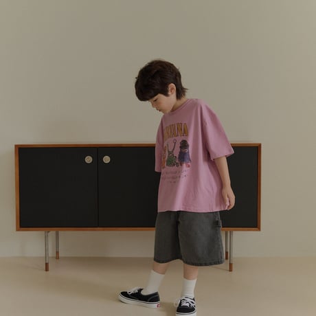 heydo/6. monster half t T-shirt JS-JL