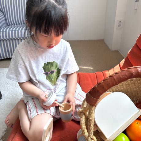 nightbebe/4. sun carrot T-shirt XS-XL