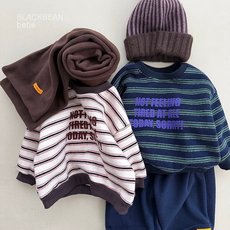 blackbean/13. bebe man-to-man S-M