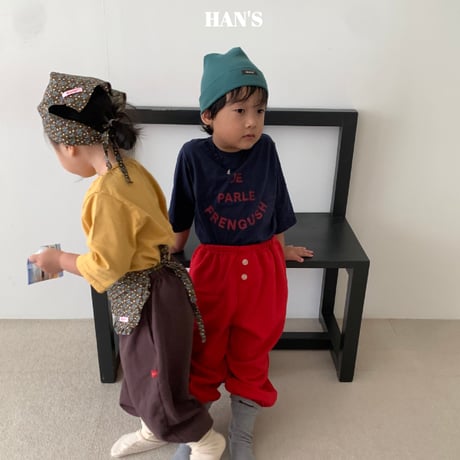 hans/23. lettering 7bu T-shirt XS-XL