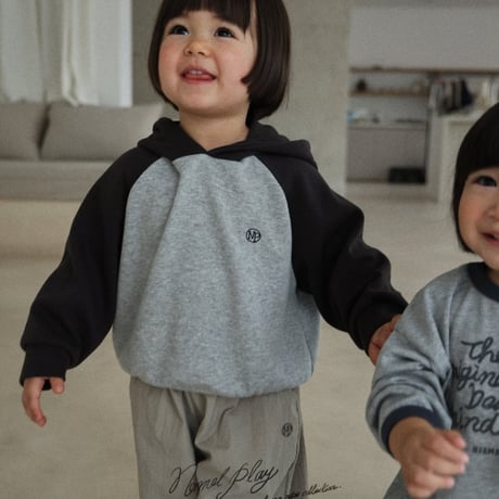 normalplay/42. basic both sides hood T-shirt 12M-L