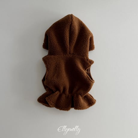 ellymolly/99. bear Vest hood 13-15