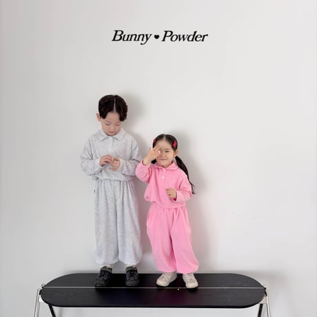 bunnypowder/118. terry collar T-shirt 2XL-4XL