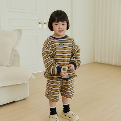 erinj/5. border half Pants set S-XL