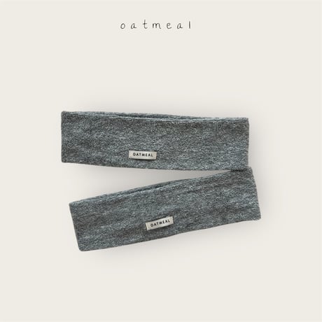 oatmeal/1. terry hairband FREE