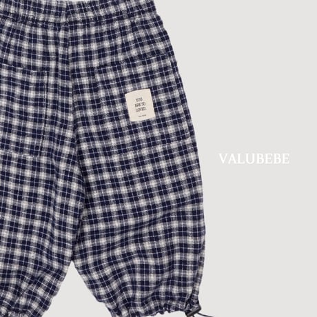 valubebe/74. check check pants 6M-S