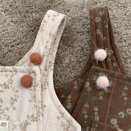 bebeholic/23. rolly overalls suit S(3-6M)-XL(18-24M)