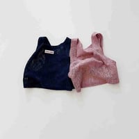 urbanrabbit/24. Lace Crop Vest XS-XL