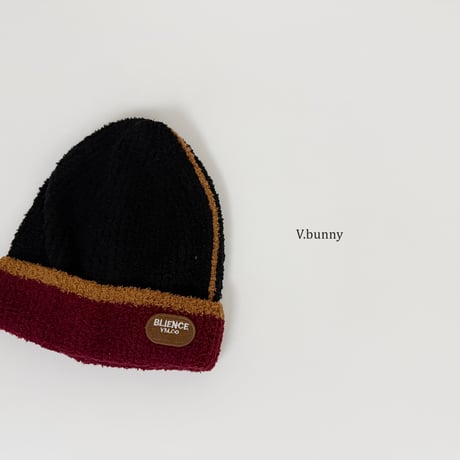 vbunny/44. terry line beanie FREE(48CM-53CM)