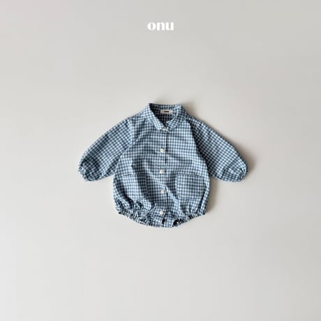 onu/53. bebe ) check suit BABY(12M)