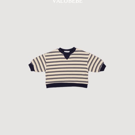 valubebe/85. stripe man-to-man 6M-S