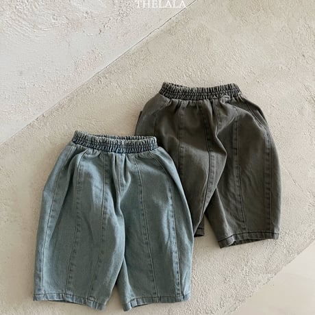thelala/14. 58 curb denim pants XS-XL