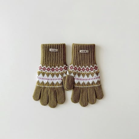 dudie/131. fair isle glove FREE