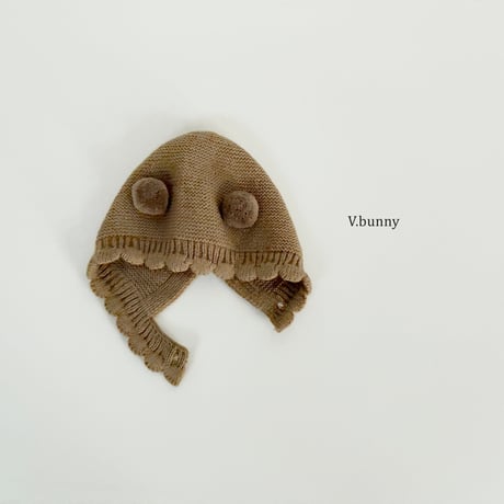 vbunny/92. banul bonnet knit FREE(44CM-46CM)