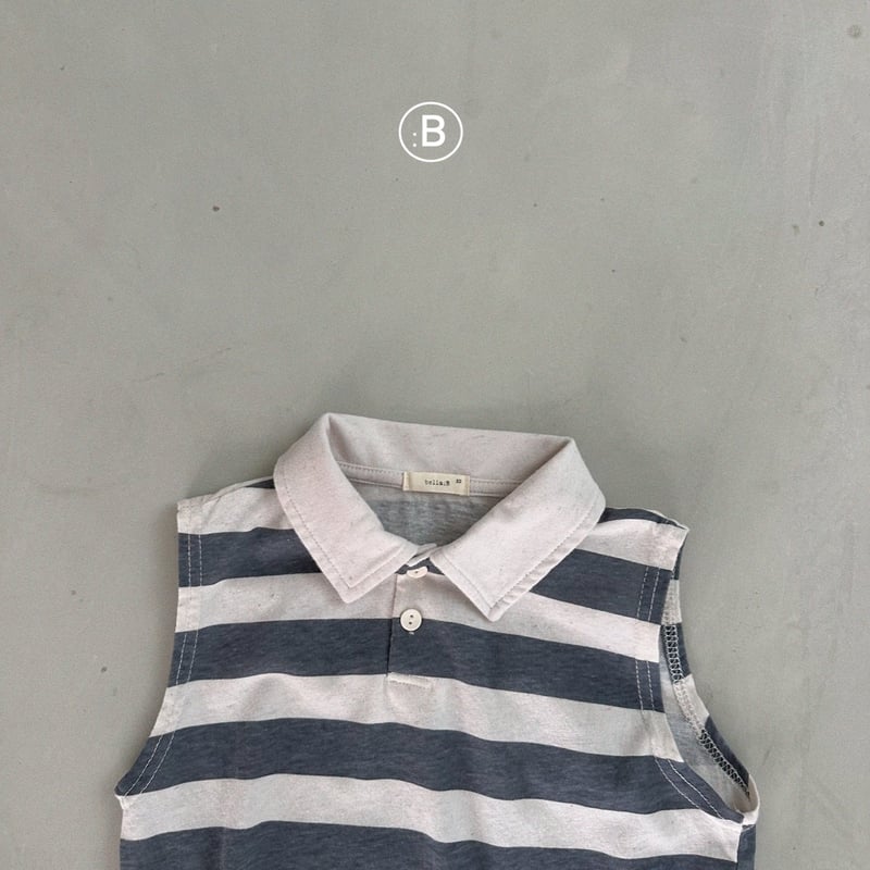 bellabambina/85. S T collar T sleeveless XS-XL  