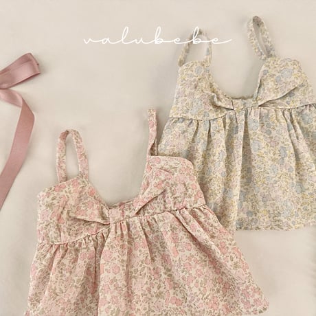 valubebe/64. flo ribbon blouse 6M-S
