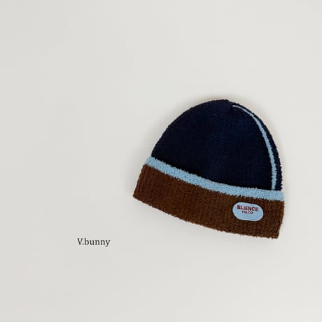 vbunny/44. terry line beanie FREE(48CM-53CM)