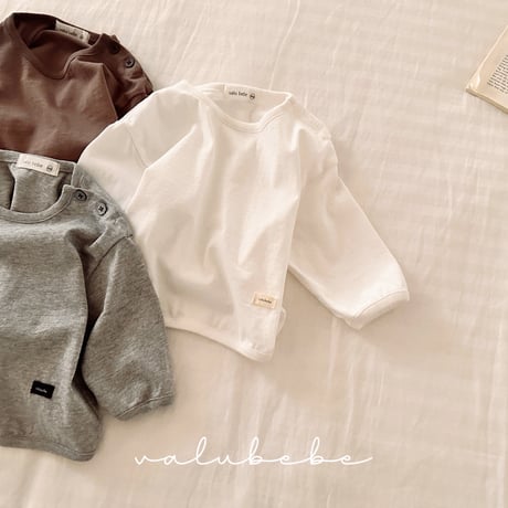 valubebe/4. daily danzak button 2 6 T-shirt 6M-S