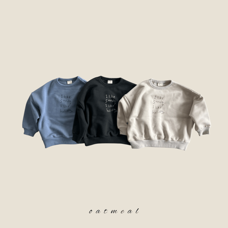 oatmeal/7. like man-to-man XS-XL