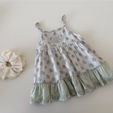 aiai/33. sei digital printing sleeveless one-piece S(6M-2Y)-XL(4-5Y)