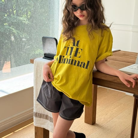 minimal/82. lecture T-shirt JS-JM