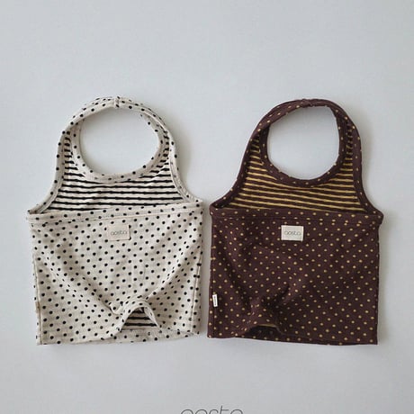 aosta/52. [Choco Chip Halter Neck] S-2XL