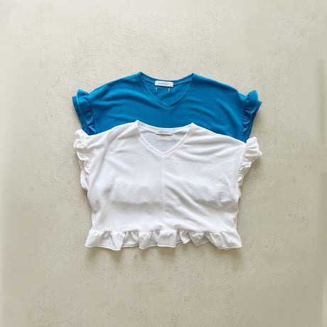 urbanrabbit/120. Cool Cover-up Frill Tee XS-XL