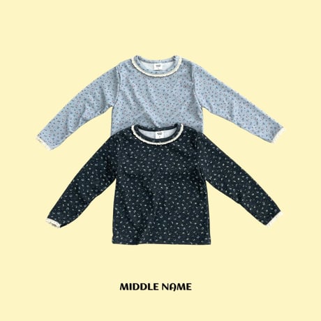 middlename/10. flower lace T-shirt JS-JM
